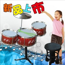 DIY assemble ducational music suits drumming Hand Rock Roll Jazz drums Children percussion instruments for kids gift Music(China (Mainland))