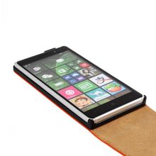 Retro Luxury Mobile Phone Accessories Bags Cases Flip Cover Genuine Leather Case For Nokia LUMIA 830