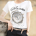 Summer Brand T Shirt Women Tops 2016 Casual Letter Printed Tshirt Harajuku Cotton T Shirts Camisetas