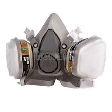 N95 6200 7 Piece Suit Respirator Painting Spraying Face Gas Mask Free Shipping