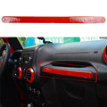 Copilot Handle Trim Red For Jeep Wrangler 2007 2016 Interior Mouldings