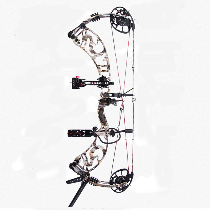 Black version Hunting bow arrow set with excellent design compound bow China archery set hunting compound