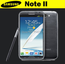 Original Samsung GALAXY Note 2 N7100 7105 Cell phones 5 5 inch IPS Quad Core 2GB
