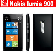 Nokia Lumia 900 Unlocked Refurbished Mobile Phone 3G GSM WIFI GPS 8MP 16GB memory Windows os Refurbished 1 year warranty