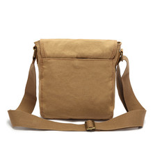 EcoCity Canvas genuine leather men messenger bags school desigual crossbody bag men s shoulder bags buckle