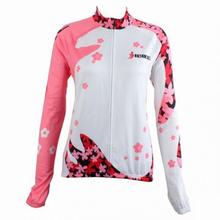 Cycling Bike Bicycle Clothing Women Sports Wear Long Sleeve Jersey S-2XL CCF500