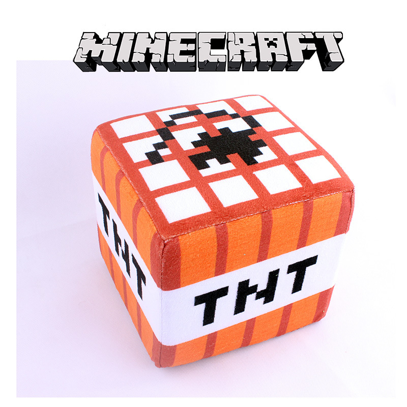 minecraft tnt plush toy