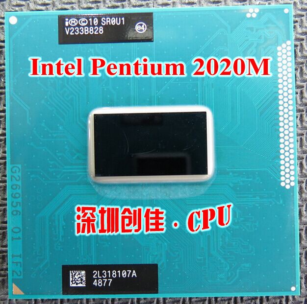 Original Intel Pentium Dual Core Mobile Cpu Processor 2020m 24ghz L3