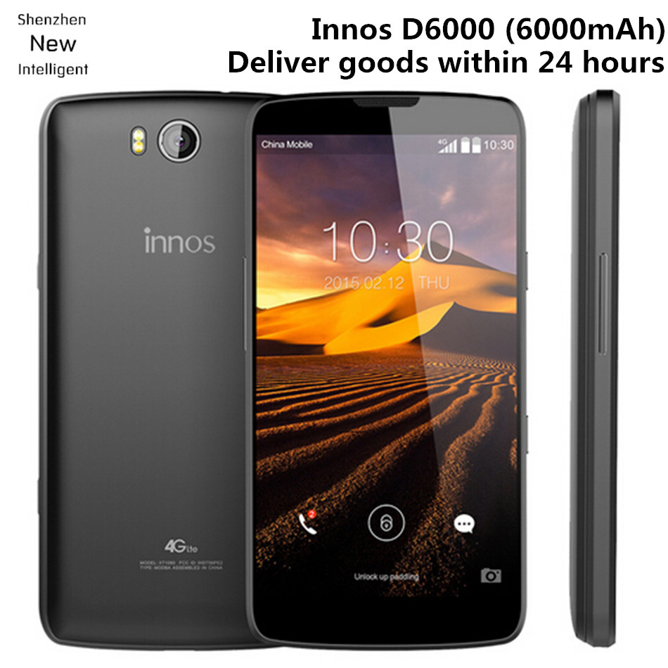 Original INNOS D6000 4G FDD LTE Snapdragon 615 Octa Core Dual Sim Cell phone 5 2