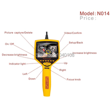 N014 50x Zoom Supereyes impermeable ranura SD 3.5 » pantalla Manual Focus Digital Video del animascopio con luz LED