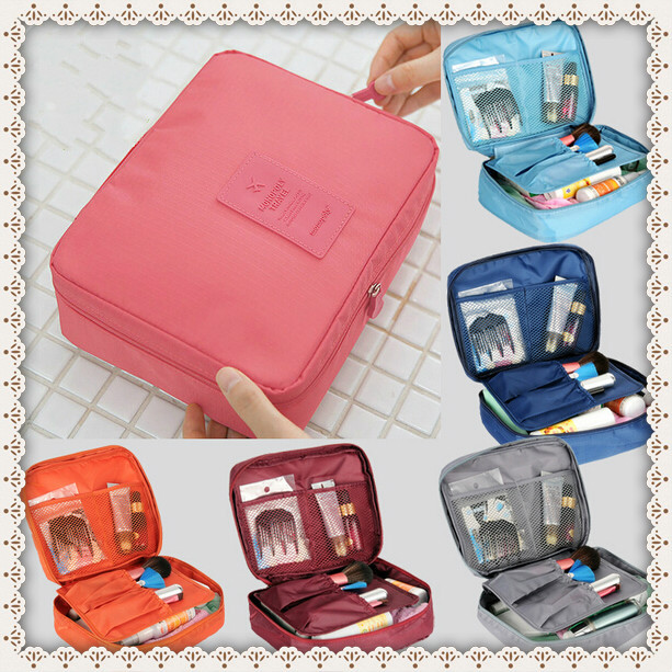 New 2016 Nylon Multifunction Makeup Organizer bag Women Cosmetic bags Ourdoor Travel Bag Handbag Bolsas Free