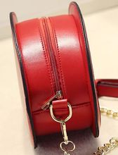 Cute circular letter shape bags playful shapes chain bag original design Clutch ride the tide of