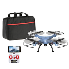 Syma X5HW FPV Camera 2.4Ghz 6-Axis Helicopter Toys RC Headless Wifi UFO Quadcopter Drone with Handbag for Easy to Taking