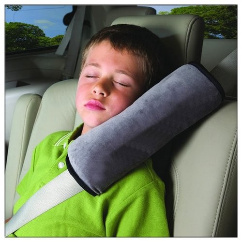 Baby Car Auto Safety Seat Belt Harness Shoulder Pad Cover Gray Children Protection Covers Cushion Support Pillow