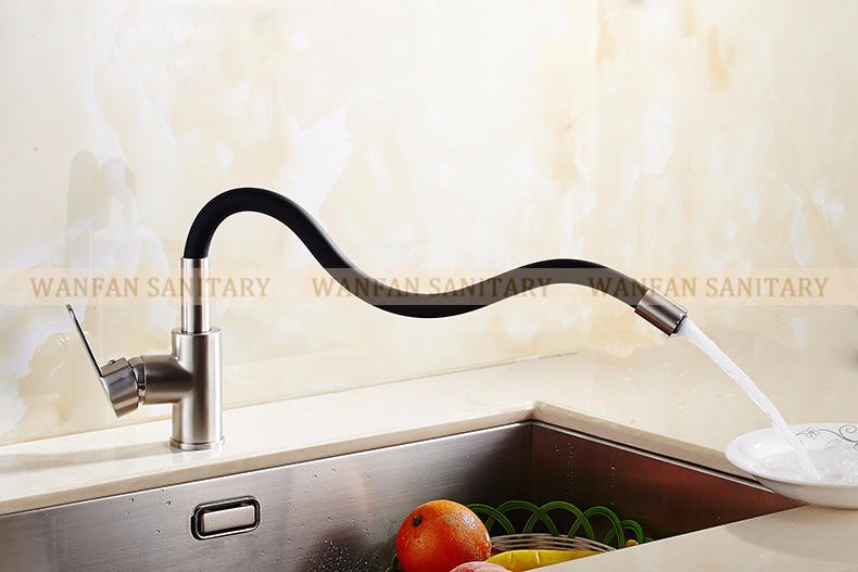 <strong>kitchen</strong> faucets pull down pre rinse sprayer taps brass single
