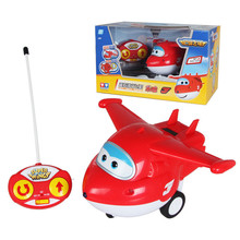 Super Wings Remote Control Airplane Action Figures Toys Super Wing RC Helicopter for Children Christmas Gift Brinquedos