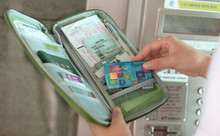 Yang Long passport documents package Travel Bag Pouch Passport ID Credit Card Wallet Cash Holder Organizer