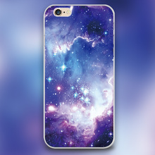 Galaxy wonder nebula Design transparent case cover cell mobile phone cases for Apple iphone 4 4s 5 5c 5s 6 6s 6plus hard shell
