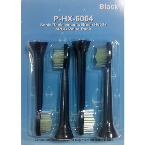 HX6064 Black 1 pack