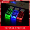 YUFANYF 2017 pendrive 3 colors Red blue green LED Benz car LOGO USB falsh drive 4GB