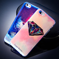 Case For iPhone 5 5S SE 6 6S 6 Plus 7 Cover Blu ray Diamond Silicone