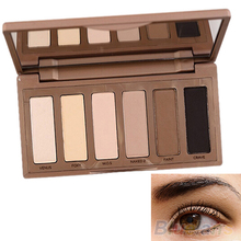 Women s 6 Basic Colors Mini Eyeshadow Palette Earth Color Powder Makeup Cosmetic 4E3W