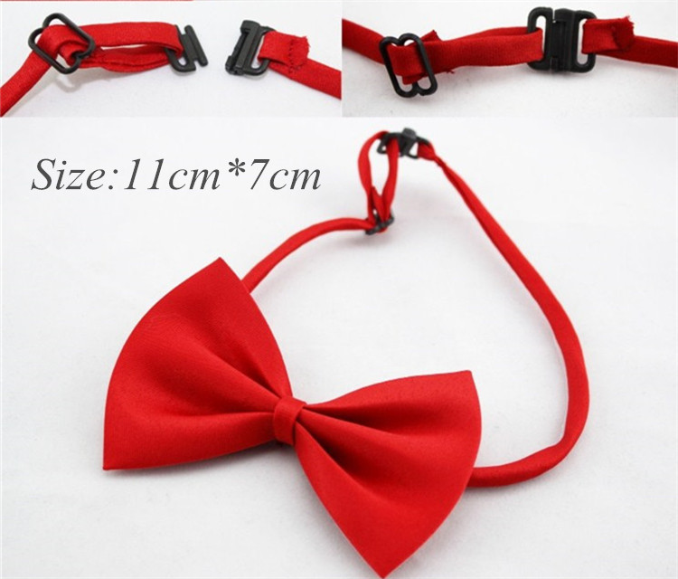 Lowest Price Solid Color Girls Boys Kids Fashion Bowtie Bow Tie For Men Women Candy Cravat
