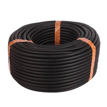 50 Length 18MM Width Split Loom Wire Flexible Tubing Conduit Hose Black