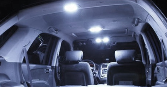 10pcs Xenon White 36mm Festoon 5050 6 SMD LED C5W Car Led Auto Interior Dome Door