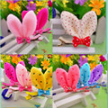 Hot Sale Girl Baby Hair Clips Kawaii Rabbit Ear Hair Clip Cute Hairpins Fashion Kids Clips
