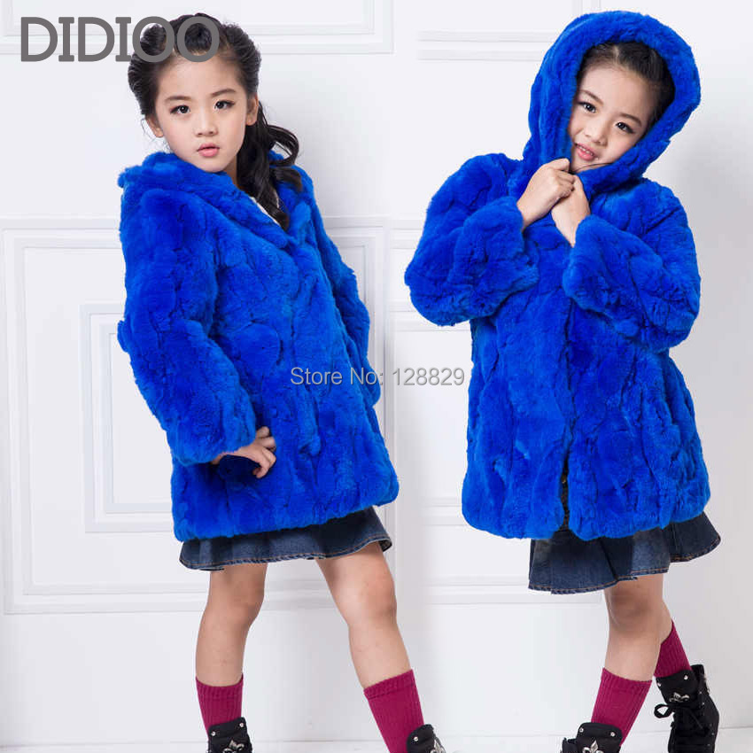 Girls Winter Fur Coat (2)