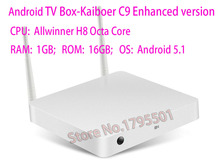 Kaiboer C9 Chinese language Android TV Box Allwinner H8 Octa Core 8 Core 1GB / 16GB 4K FHD H.265 TV Network Media Player Kodi