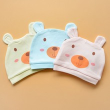 New! 3 color 0 – 3 months baby hat summer cotton newborn hat tire cap girl boy bear tiger baby hat infant hat free shipping