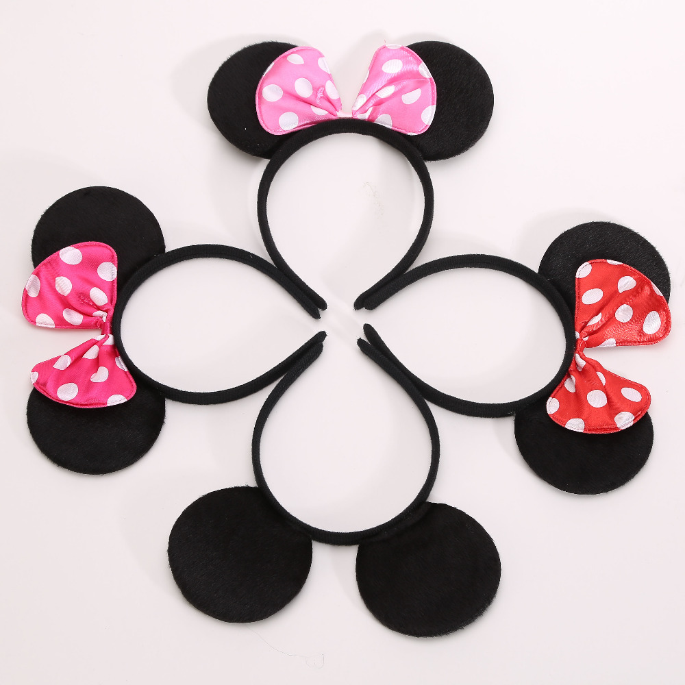 Online Buy Wholesale Minnie Mouse Ears Headband From China Minnie Mouse ...