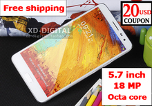 free shipping new phone5c 2015 mobile phone andriod Eight core processor 5.5 Inch 4GB RAM Camera18.0 MP 2560×1440 3G wifi