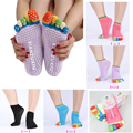 1Pair Toes Socks Newly Design High Quality Socks Finger 5 Toes Cotton Socks Exercise Sports Pilates
