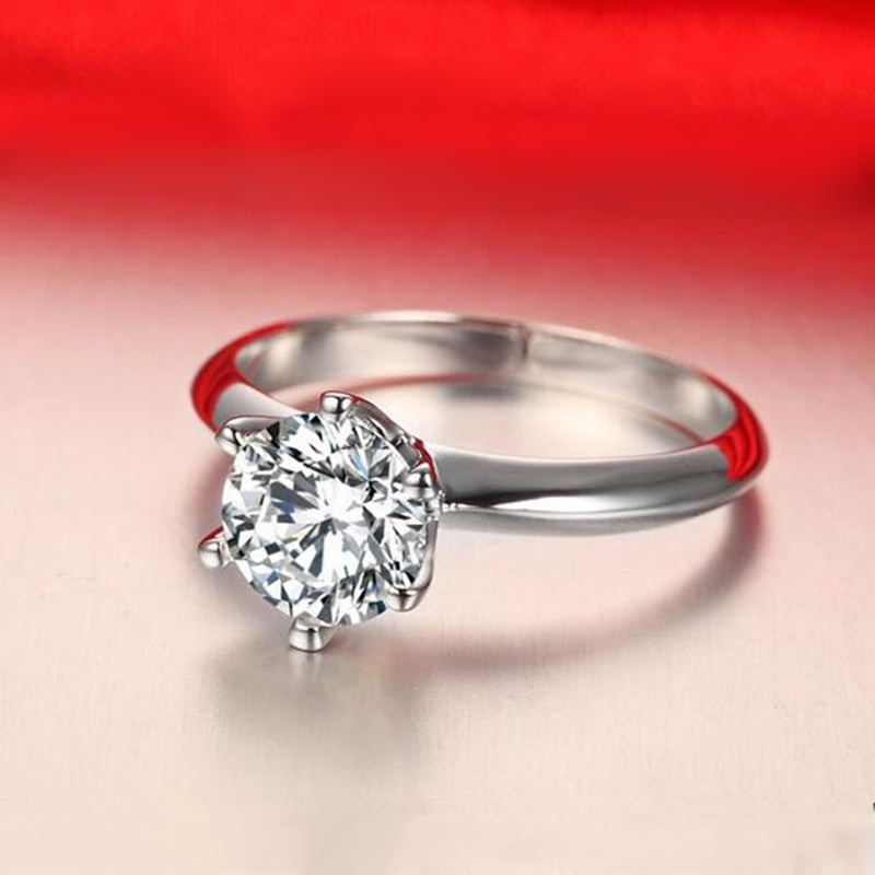 hot selling women 6mm cz diamond inlaid wedding rings bridal engagement party jewelry ring size 16 - Selling Wedding Ring hot selling women 6mm cz diamond inlaid wedding rings bridal engagement party jewelry ring size 16 - Selling Wedding Ring