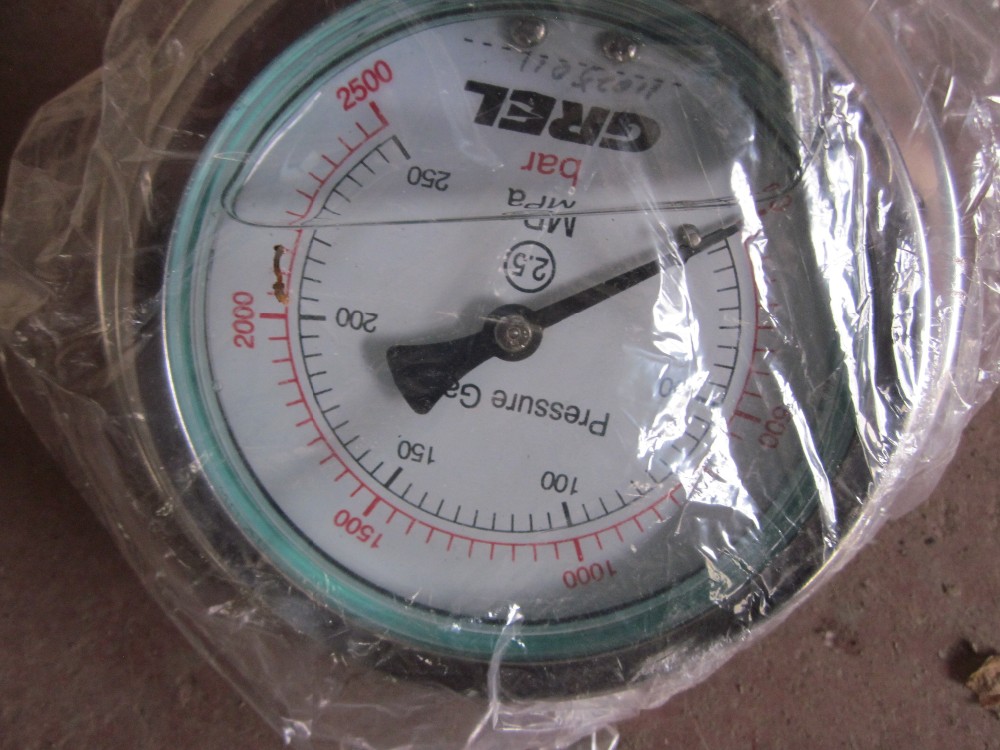 150mm diameter pressure gauge