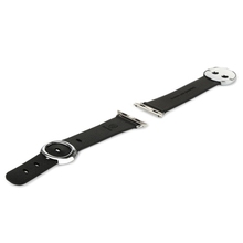 Black Band 38mm Baseus Modern Series Classic Buckle Genuine Leather Watchband for Apple Watch