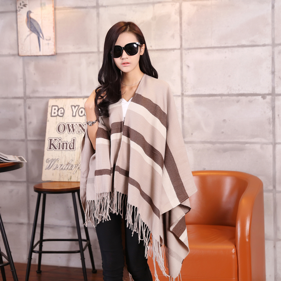 New Women Winter 2015 font b Tartan b font Scarf Plaid Scarf Unisex Acrylic Shawls Women