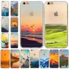 Телефон чехол для Apple , iPhone5 5S ультратонкий привлекательные пейзажи полупрозрачный тпу чехол крышка бесплатная доставка WHD1439 1 — 22