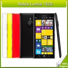 Refurbished Original Nokia Lumia 1520 Unlocked Smartphones Windows Phone Quad Core 2.2 GHz Cell Phone 2GB+16/32GB 20MP Camera