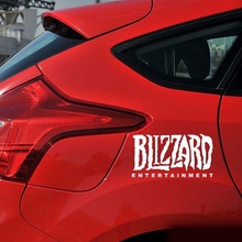 Blizzard Entertainment Car Styling Sticker decals Reflective for Tesla Toyota Chevrolet cruze Volkswagen skoda Hyundai Kia Lada