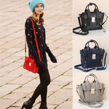 2016 Pashli Satchel with Strap fluorescent Mini monster cute shoulder bag genuine leather handbag famous designers brand lim bag