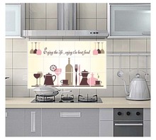 Wall Stickers Home Decor Living Room Flower Kitchen Wall Sticker Decal Art Accessories Decorations Supplies