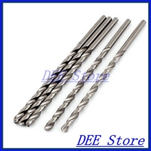 (5)126mm Length Electronic Drill 4.5mm Dia Twist Drilling Bits Power Tool