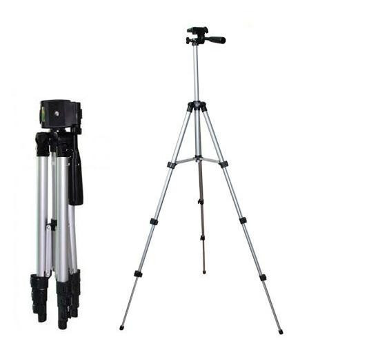 New-Compact-Flexible-4-Sections-1050mm-Universal-1-4-Metal-Professional-Tripod-with-Bag-Free-shipping