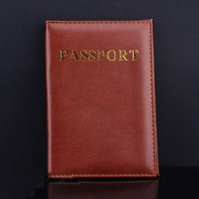 1pc Fashion Passport Cover PU Leather ID Holders Documents Bag Casual Travel Passport Holder Card Case