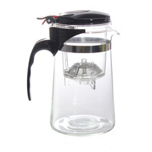 High Quality Hot Sale 750ml Heat Resistant Tea Pot Chinese Teaset Glass Teapot -10 Convenient Office Tea Set