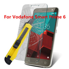 2015 Hot Sell 9H 2.5D Arc Edge Explosion-proof Tempered Glass Film For Vodafone Smart Prime 6 LCD Screen Protector